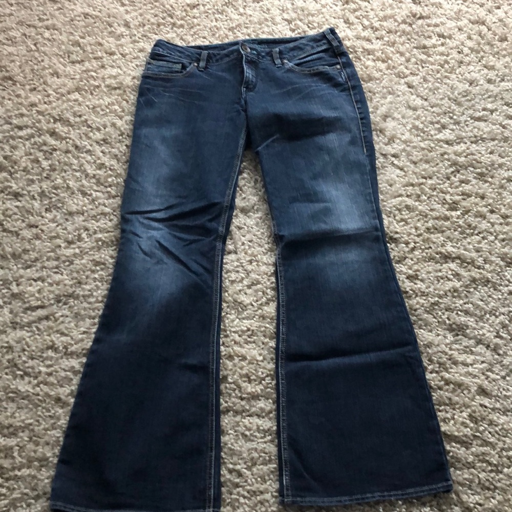 Silver Jeans-Aiko wide leg, dark wash size 31/33